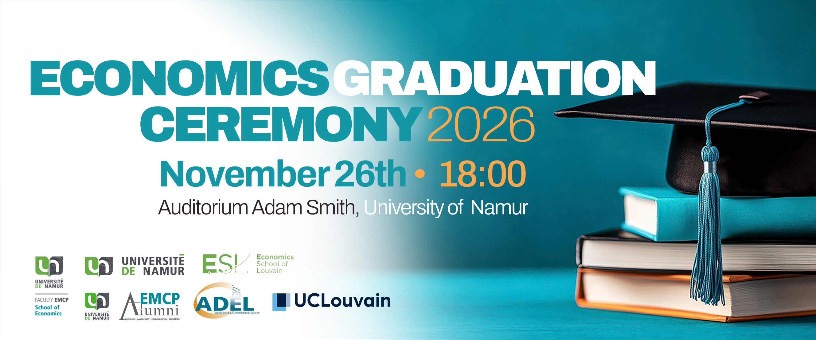 Economics Graduation Ceremony - November 26th, 2026